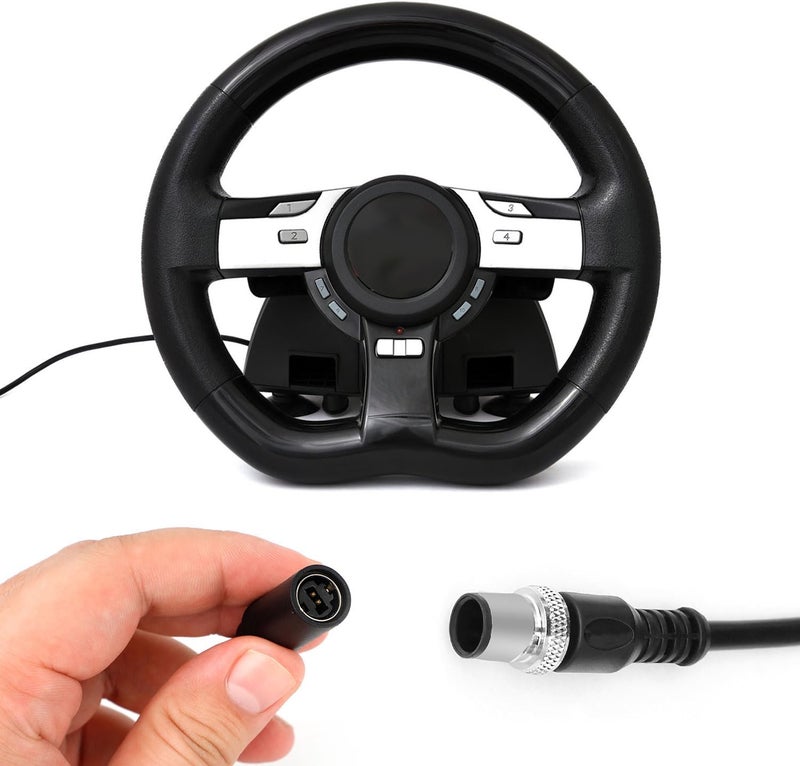 PEUTIER كابل USB قابل للفصل متوافق مع Logitech G920، Ferrari 458 لنقل البيانات السريع، محول كابل قابل للفصل بديل لوحدة التحكم في الجيتار ووحدة التحكم في الألعاب - Image 5